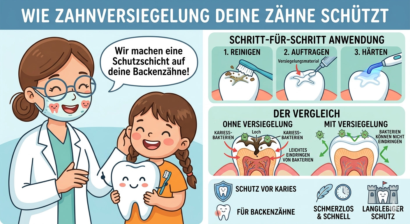Zahnversiegelung bei Kindern